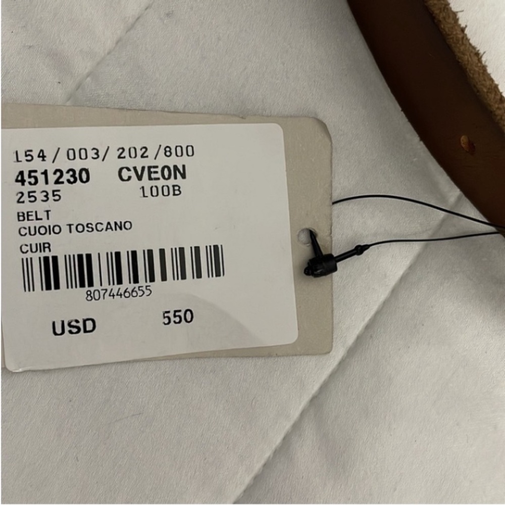 New Gucci Brown Leather Belt with silver Tiger Head Buckle - Picture 8 of 11